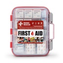 RHINO RESCUE 371 stykker OSHA All-Purpose førstehjelp Kit, Hjem & kontor profesjonell medisinske forsyninger, Ideell for nødsituasjon, skole, virksomhet