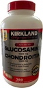 Kirkland Signatur Glucosamine HCI 1500mg Chondroitin Sulfate 1200mg 220 tabletter/ny økt antall
