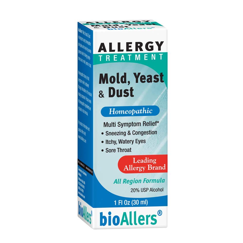 NaturligCare ved bioAllers Allergi behandling Homeopatisk Formel kan bidra til å lindre Sneezing, kongesjon, kløe, raser og vannige øyne 1 Fl Oz (371400702017)