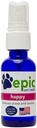Happy - Alt naturlig flytende Spray Supplement - Eases Separasjon Angst, Hjelper med Vet besøk, Reise, Grooming, Tap av en venn (Spray 1 oz)