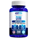 Vi liker vitaminer DIM 100 mg 200 kapsler - 200 dagers forsyning - Dindolylmetan DIM Tillegg til støtte med sunne estrogen og hormon nivåer