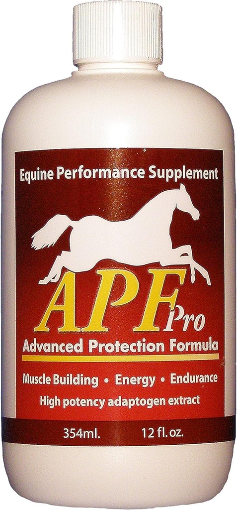 APF PRO Equine  Natural Natural University-nivå forsket hest Supplement | Gastrisk helse, motstand mot stress, immun støtte, muskel helse, utholdenhet