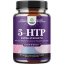 5 HTP Supplement 5-hydroxytryptophan - 5HTP 100mg per servering Gentle Herbal søvn og Mood Enhancer - 5-HTP 100 mg per servering Mood Supplement og søvnstøtte Kapsler fra Griffonia Simplicifolia