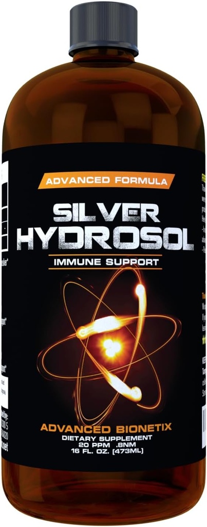 Apoteker Anbefalt 16 oz Advanced Bionetix Colloidal Silver Hydrosol, Alt naturlig og fremmer et sunnt immunsystem. Colloidal sølv som faktisk fungerer!