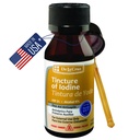 De La Cruz 2% Iodine Førstehjelp Antiseptisk, laget i USA 1 FL OZ (1 flaske)