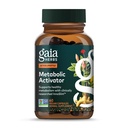 Gaia Herbs Metabolic aktivator - Naturlig energi Supplement for metabolsk støtte - laget med Panax Notoginseng & Astragalus Extract - Gratis fra Dairy, Soya & Gluten - 60 Kapsler (60 Serveringer)
