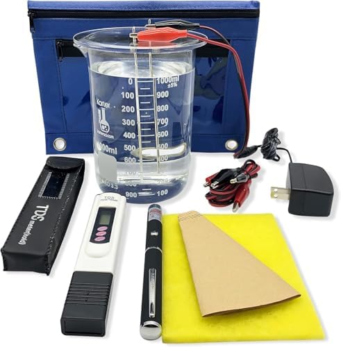 Forbedret Chris Colloidal Silver Generator Kit med 99.99% ren tråd. Bare legg til Destillert vann og en krukke!
