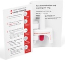 Trening Enhet for Naloxon Nasal Spray for bruk i førstehjelp trening for Opioid Overdose | Reusable | Inkluderer to Nasal Spray Trening Enheter og instruksjoner (Pack of 2) | Inneholder ingen medisinering