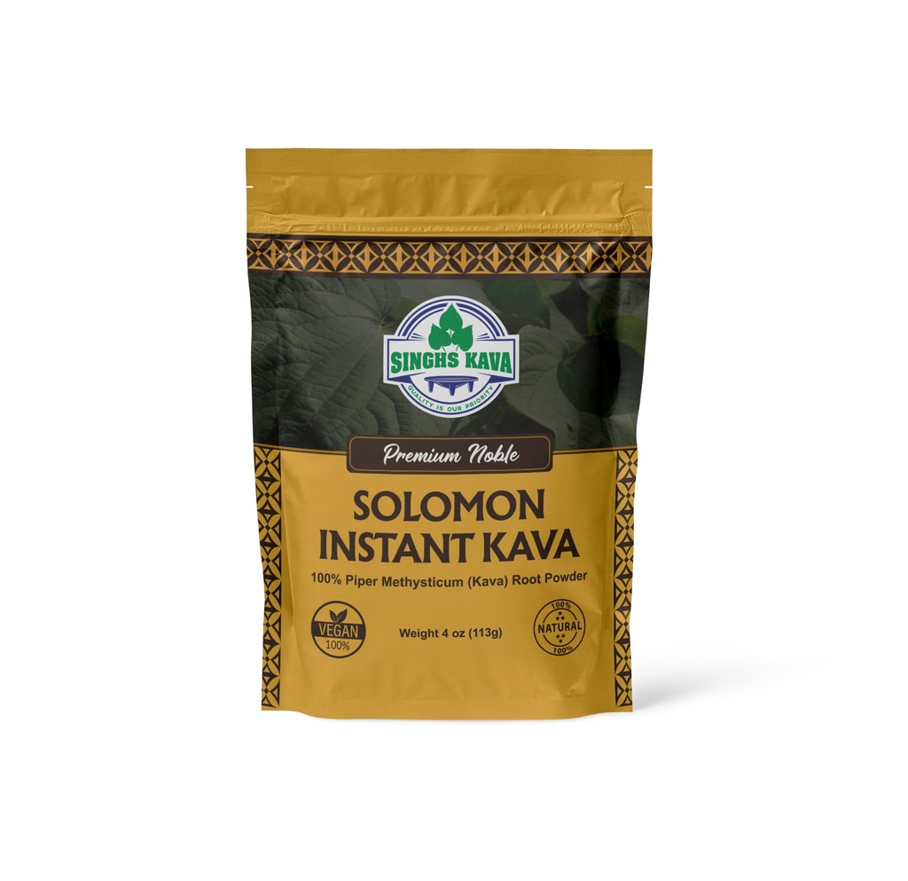 Mikronisert Instant Kava pulver-solomon Kava (4 oz)