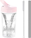 Elektrisk Shaker flaske, Shaker flasker for proteinshaker, Blender Shaker flaske for pre-arbeid, oppladbare Shaker kopper, BPA-fri blanderflasker for protein pulver, Whey, og andre kosttilskudd