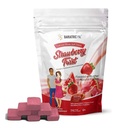 BariatricPal sukker-fri kalsium citrate myk Chews | 500 mg med vitamin D & probiotika | Strawberry Twist | 90 greve (1 måneds forsyning)