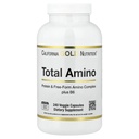 California Gold Nutrition Total Amino med vitamin B-6, og 20 Aminosyre blanding, 240 Veggie kapsler