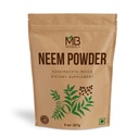 MB Herbals ren Neem pulver 8 oz | 227 gram / 0.5 LB ren Wild-crafted Neem Leaf pulver | Supplement for huden og håret | Azadirachta Indica