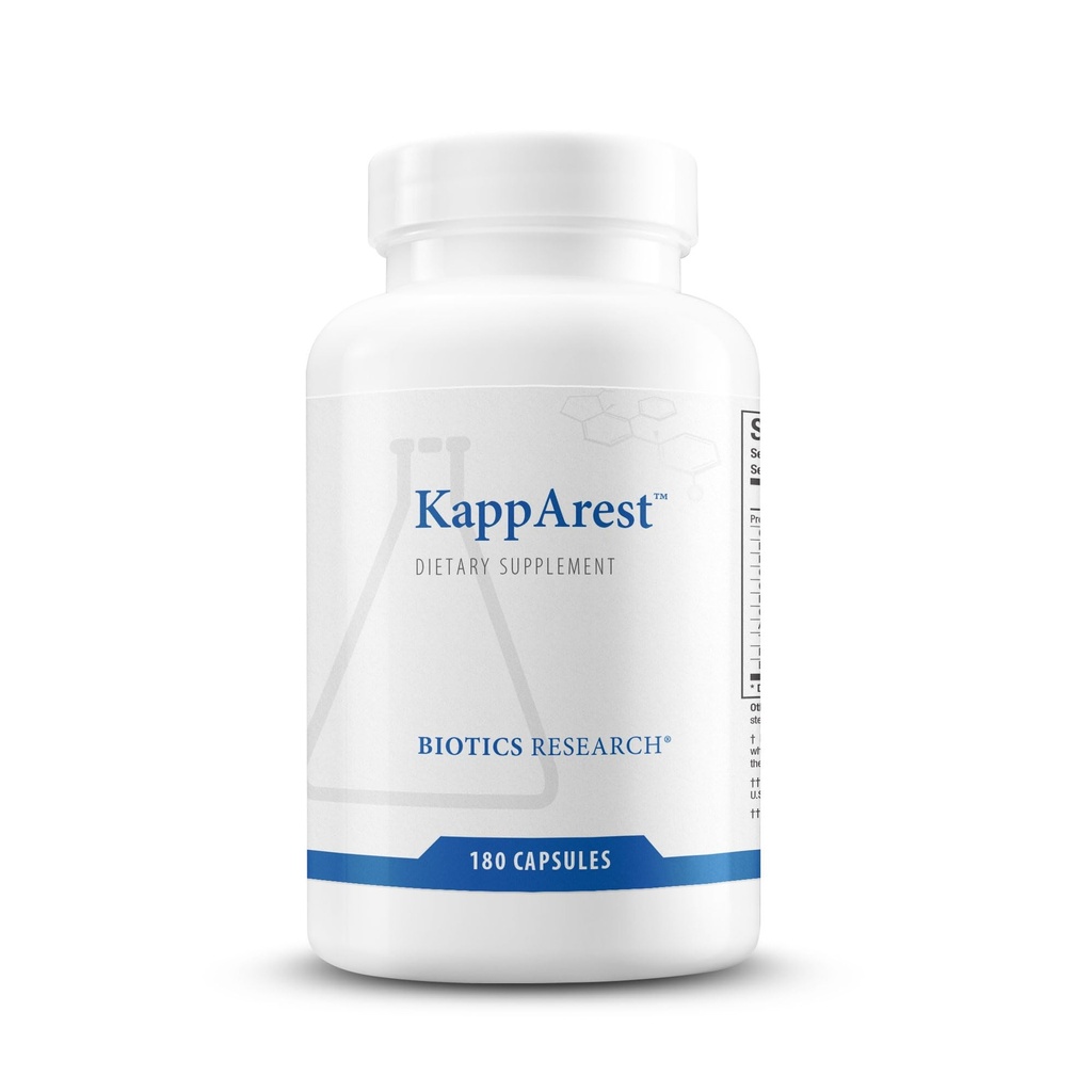 Biotics Research KappArestTM Turmeric Capsules Supplement - Curcuma Curcumin, Boswellia, Propolis, Ginger, 1150mg/Svg, støttende Ease, Komfort og ikke-svømming, antioksidant høy absorpsjon 180 kapsler