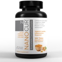Turmerisk curcumin - 100x Mer aktiv enn gurkemeie, 170% mer aktiv enn curcumin + svart pepper ekstrakt. Felles støtte, relief og energi vil du føle. Organisk Curcumin/Plant-basert Carrier.