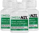 Original Omega-3 felles støtte supplement, beste naturlige muskel relief, grønn leppede krus olje kapsler, 180 mykegels, ingen fiskelig ettersmak