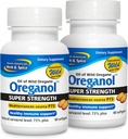 Nordamerikansk Herb & Spice Super Styrke Oreganol P73 - Pakke med 2, 60 Softgels - Immunsystem Support - Vegan Vennlig Wild Oregano - Ikke-GMO - 120 Total Services