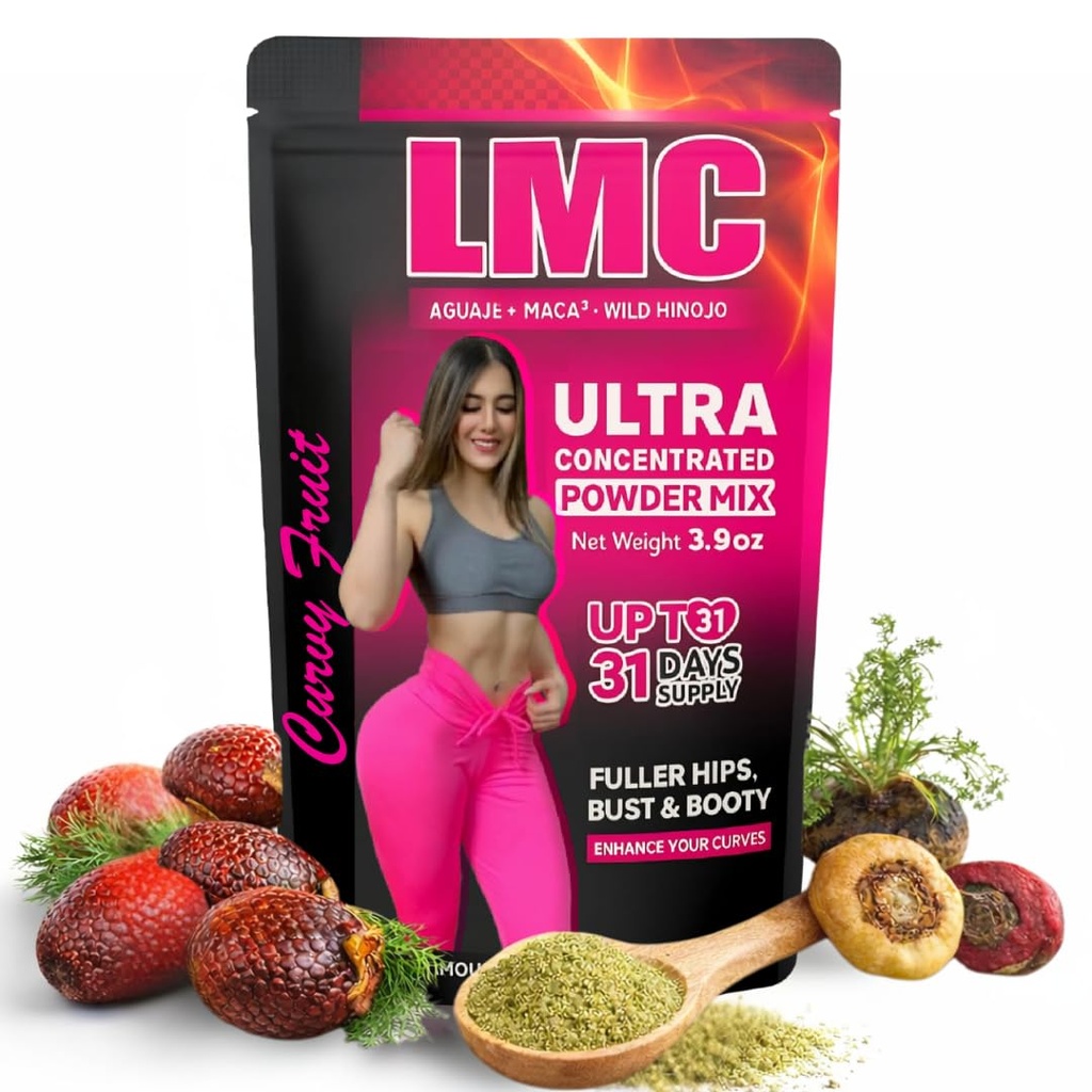 LMC Ultra Powder | Herbal Supplement med Aguaje, Maca & Wild Fennel | Naturlig feminin balanse og velvære | 31 Serveringer