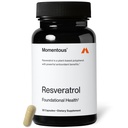 Momentous Resveratrol Supplement 450 mg - Trans-Resveratrol for sunn aldring, hjerne, og hjerte støtte - NSF sertifisert for Sport - GMO- & Glutenfri - 30 Services