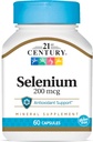 21st Century Selenium 200 Mcg Capsules, 60 greve (pakke på 2)