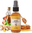 Mickelberry Gardens Immune Support Ginger Honey Spray - Organic Ginger Shots & Syrup for immunisme Boost, Digestiv helse og velvære – 2 Oz