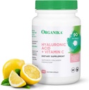 Organika Hyaluronsyre Supplement med vitamin C (90 Grønnsaker Kapsler): Symbiotiske felles velvære, kollagen, og huden Hydration Powerhouse - Forbedret Hyaluronsyre Kosttilskudd for mobilitet og skjønnhet