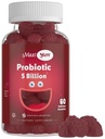Maxi Helse Yum, Probiotiske Gummier med 5 milliarder CFU av Digestive Helse Probiotika, Kosher Certified Natural Berry Flavor Gut Helse Chewable Gummy Supplement for menn og kvinner, 60 Gummies