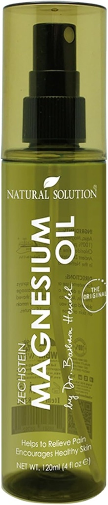 Naturlig løsning ren Zechstein Magnesium Olje Spray, Ultra-Pure og effektiv, naturlig relief og søvnstøtte – 4 Oz, raskabsorberende magnesium Spray for muskel, stress relief og bedre søvn