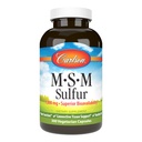 Carlson - M-S-M Svovel, 1000 mg - Superior biotilgjengelighet, fellesfunksjon, Connective Vessue Support og sunn hud, 300 vegetariske kapsler