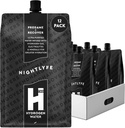 HTWO Nightlyfe Recovery, 16.9oz Premium hydrogen infundert vann med elektrolytter, vitaminer og mineraler, 12-Pack, funksjonell Hydration Packets for gjenoppretting og mental klarhet, sukkerfri