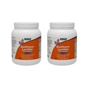 Nå Mat Nå Matvarer, (2 Pack) Sunflower Lecithin, Rent pulver, 1 lb (454 g)