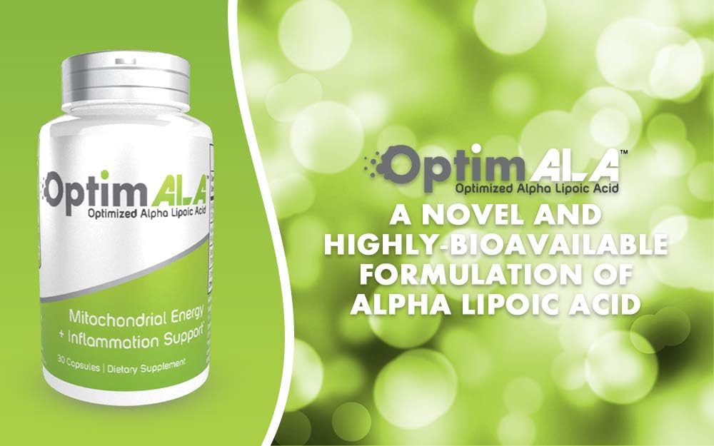Optimala Kapsler | Optimalisert Alpha Lipoic Acid Kapsler | 30 Telling