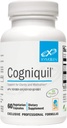 XYMOGEN Cogniquil - Støtte for klarhet, fokus, motivasjon, mental og fysisk energi - Magnesium L-treonat for å levere biotilgjengelig magnesium til hjernen, teakrin + vitamin B12 (60 kapsler)