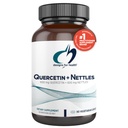 Designs for Helse Quercetin + Nettle Supplement - Nettle Leaf + Quercetin Supplements med flavonoider - Kraftige antioksidanter for immunstøtte (90 Vegan Capsules)