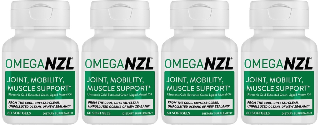 Original Omega-3 felles støtte Supplement, Best Naturlig Muskel Relief, Grønn-Lipped Mussel olje, 240 Softgels, Ingen Fisket Ettersmak