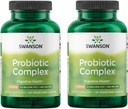 Swanson Probiotic Complex 4.2 milliarder CFU 5-strain Digestive Helse Fat Metabolisme Tilfredsstillende Prebiotic FOS Complex Supplement 120 Veggie DRcaps (2 Pack)