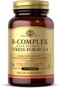 Solgar B-kompleks med vitamin C - 100 tabletter - Ikke-GMO, Vegansk, Kosher & Glutenfri - 50 Services