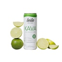 LEILO | Kava drevet Lime Margarita Mocktail Drink | 12-Pack - Sukkerfri og ikke-ALC Funksjonell avslapningsstøtte | 12 fl oz Cans (Pack of 12)