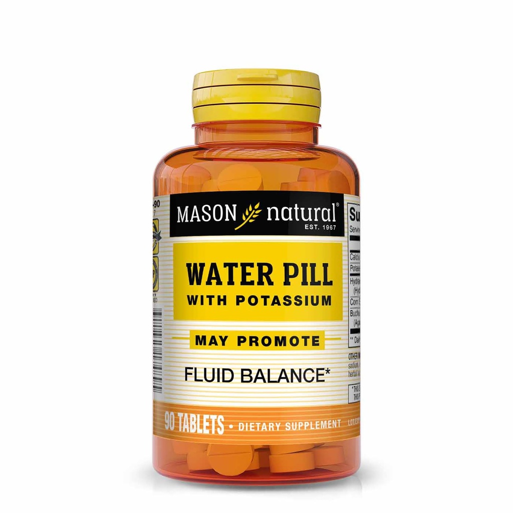 MASON NATURAL Herbal Diuretisk Vannpille med Kalium