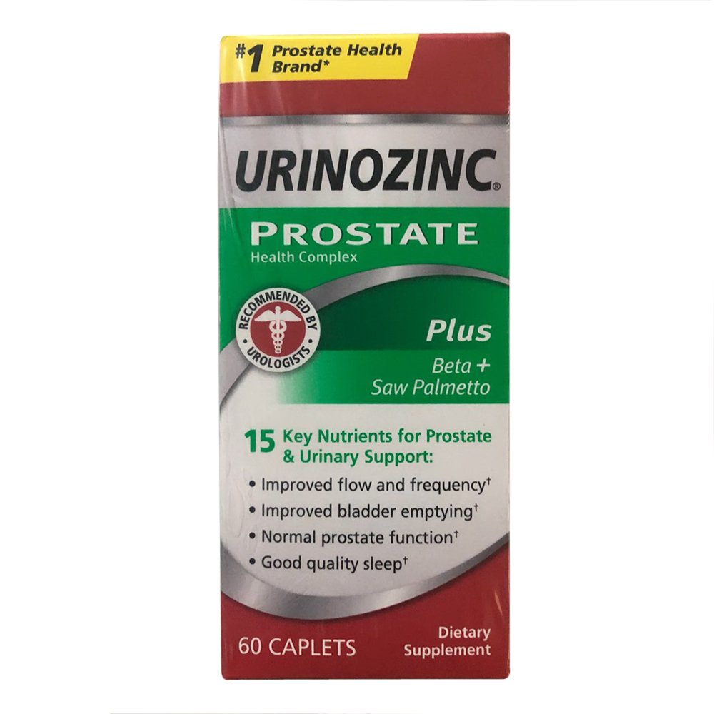URINOZINC PROSTAT Helse Complex Plus Beta+Saw Palmetto 60 CAPLETS