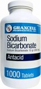 Natriumbikarbonattabletter |USP 650mg (10 korn) |Relief av sur indigestion, hjertebrann, sur mage og upset mage | Nyre helse | 1000 greve