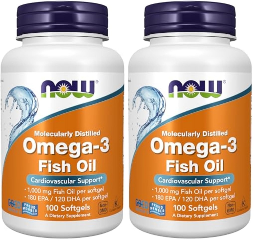 NU Matvarer Omega-3-100 Softgels (pakke med 2)