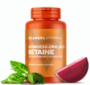 Mt. Angel vitaminer - Hydrochloric Acid Betain, støtter Sunn Digestion & Gastric Juices (100 vegetariske klorokaps)