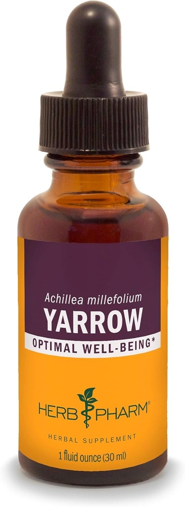 Herb Pharm Yarrow blomstrende topper flytende ekstrakt - 1 Ounce