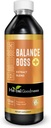 Herbal Goodness Happy Mood Support Supplement - St Johns Worth fremmer avslapping og ro, Rhodiola Rosea Balance Boss 12 Fl. oz