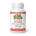 Naturlige faktorer, MSM 1000 mg, støtter sunne ledd, hår, hud og negler, 90 kapsler (90 porsjoner)