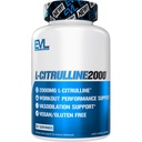 Evlution L-Citrulline2000 Nitric Oxid Supplement for menn Ernæring høy styrke L Citrullin kapsler for forbedret muskel styrke gjenoppretting og intense pumper - plantebasert nitric oksid Booster