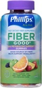 Phillips' Fiber Good Gummies Plus Metabolisme Støtte - Inulin løselig Fiber - B vitaminer og krom for å hjelpe støtte metabolisme - 72Count
