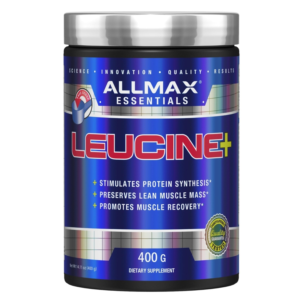 ALLMAX Ernæring Leucine 5000 mg, 14,1 oz (400 g)