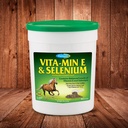 Farnam Vita-Min E & Selenium Antioksidant Supplement for hester, hest vitamin E Supplement, Muskelhelse og Peak betingelse, 3 lb, 96 dagers forsyning